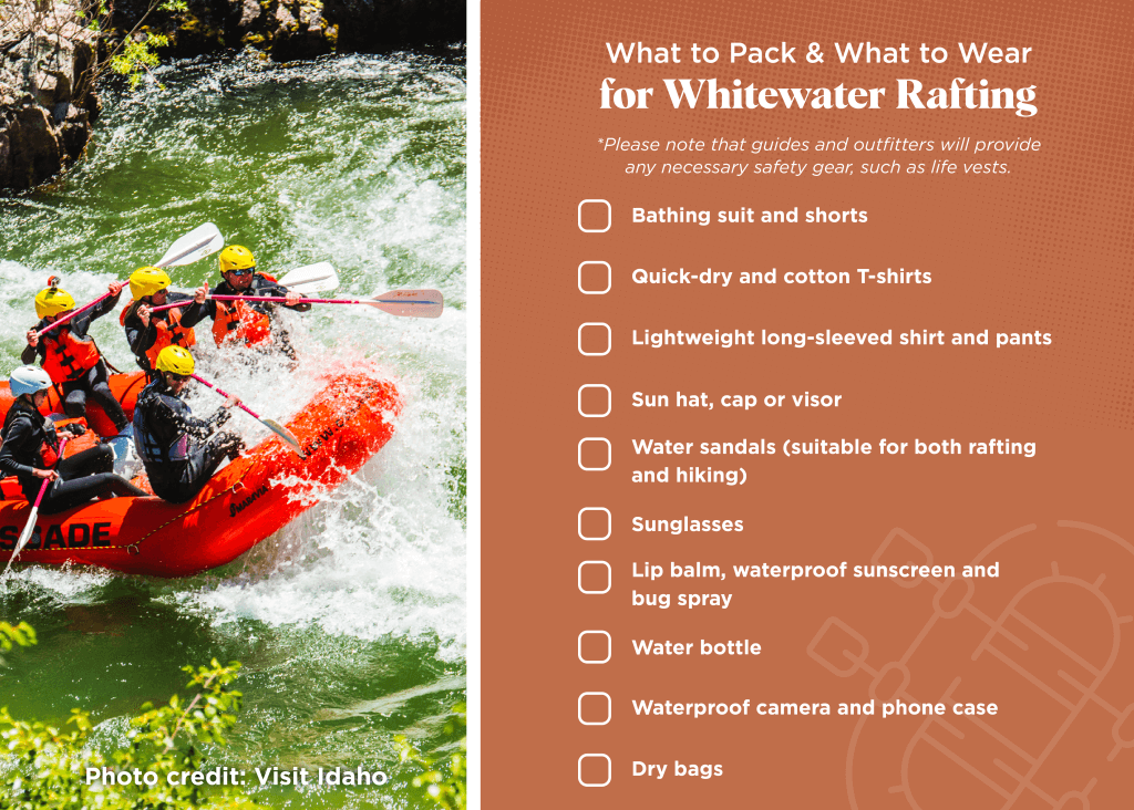 Whitewater Rafting Infographic